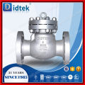 Válvula de retenção Swing de aço inoxidável Didtek API6D de aço inoxidável